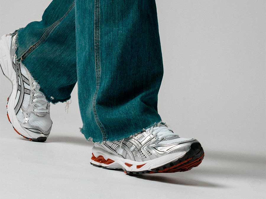 Asics Gel-Kayano 14 White Pure Silver