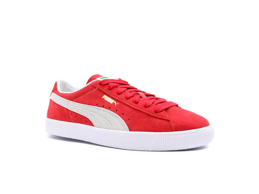 PUMA SUEDE VTG HIGH RISK RED- WHITE