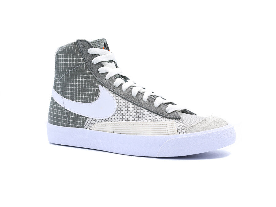 NIKE BLAZER MID 77 PATCH SMOKE GREY WHITE-PARTICLE