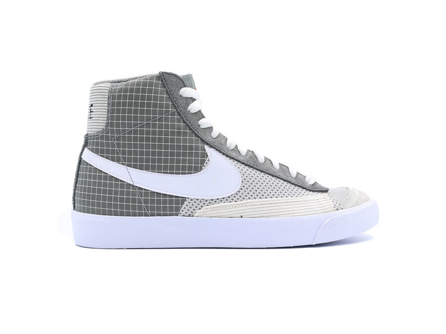 NIKE BLAZER MID 77 PATCH SMOKE GREY WHITE-PARTICLE