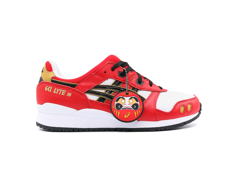ASICS GEL-LYTE III OG CLASSIC RED BLACK DARUMA DOL