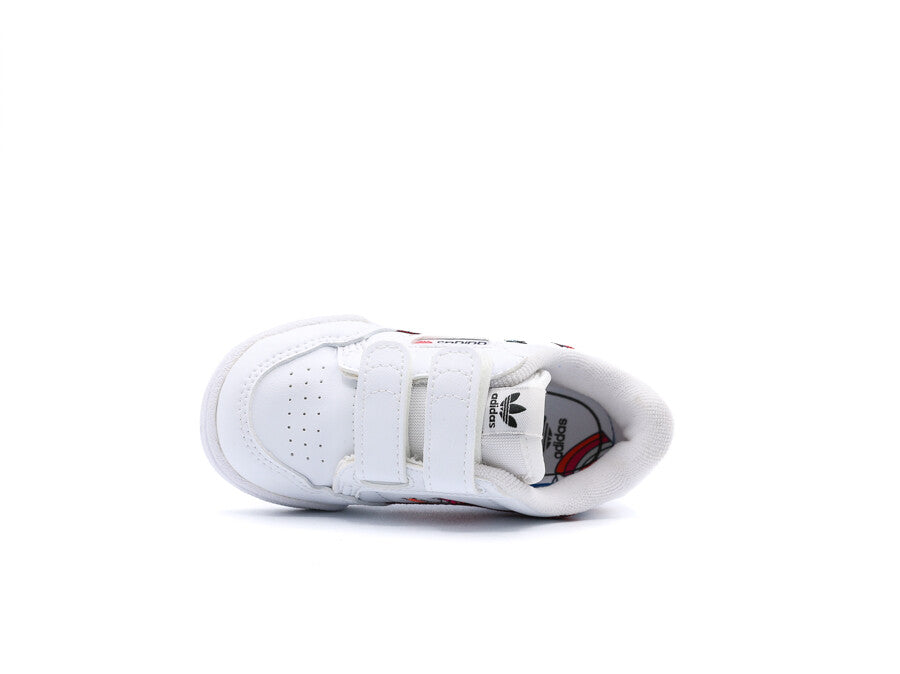 ADIDAS CONTINENTAL 80 I WHITE SCARLE