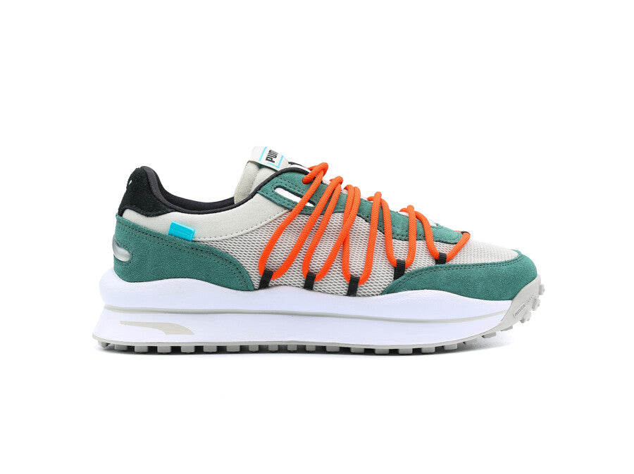 PUMA LACE RIDER POP GRAY VIOLET-BLUE SPRUCE