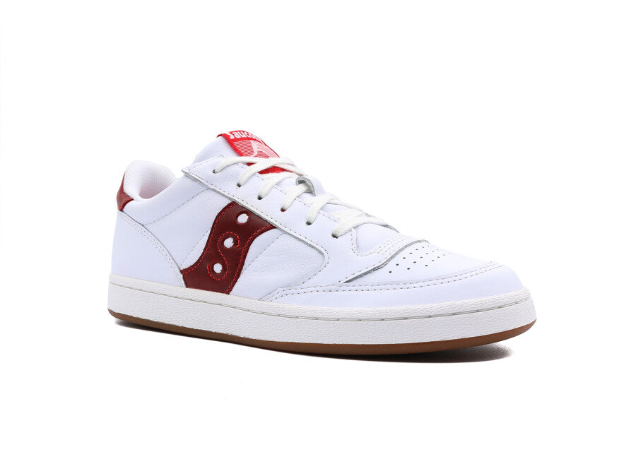 SAUCONY JAZZ COURT WHITE RED