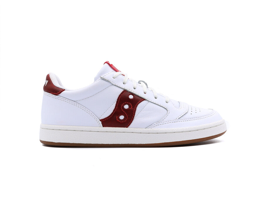 SAUCONY JAZZ COURT WHITE RED