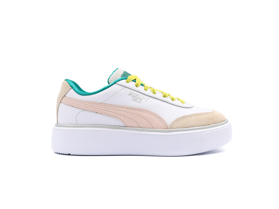 PUMA OSLO MAJA OQ WOMEN  WHITE-CLOUD PINK-EGGNOG