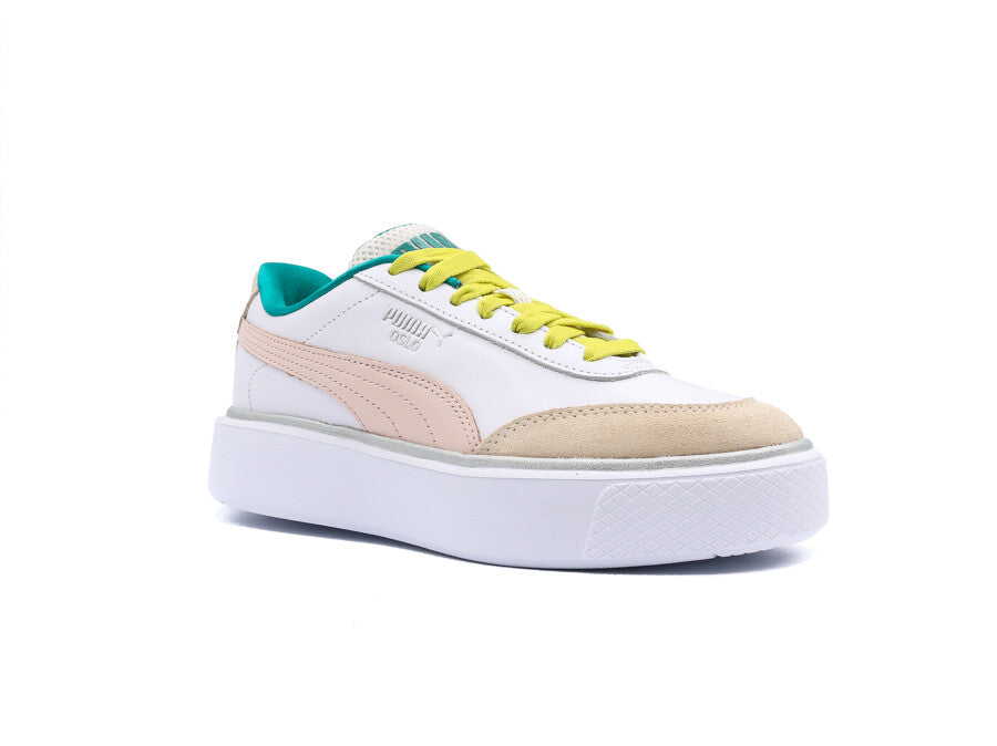 PUMA OSLO MAJA OQ WOMEN  WHITE-CLOUD PINK-EGGNOG