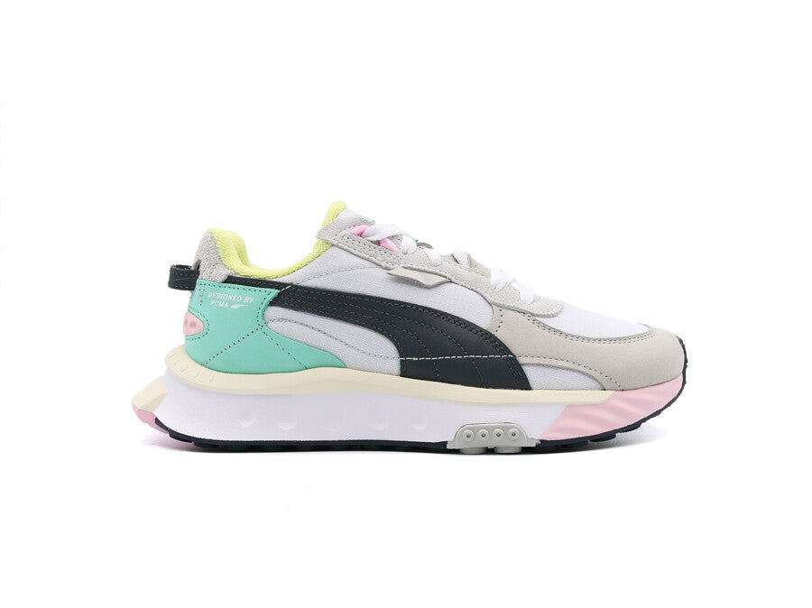PUMA WILD RIDER LAYERS WHITE-EBONY