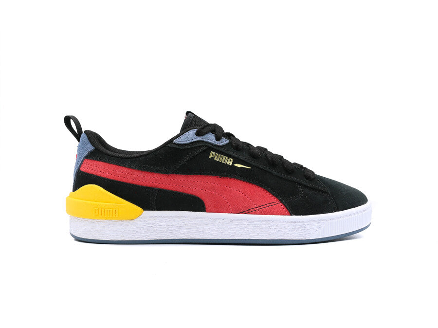 PUMA SUEDE BLOC BLACK-PARADISE PIN