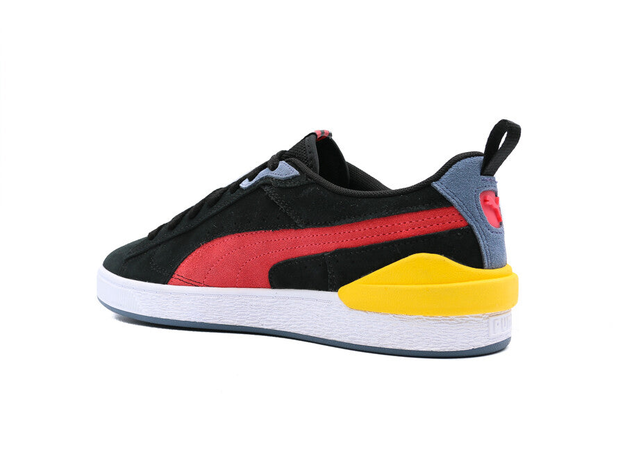 PUMA SUEDE BLOC BLACK-PARADISE PIN
