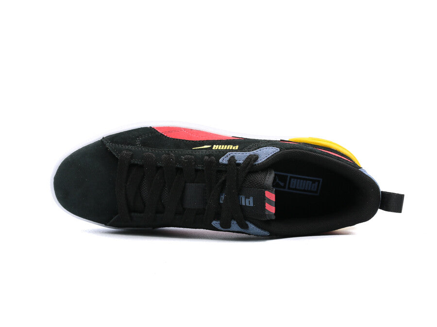 PUMA SUEDE BLOC BLACK-PARADISE PIN
