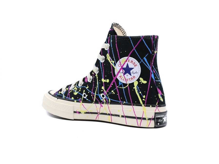 CONVERSE CHUCK TAYLOR 70 PAINT SPLATTER BLACK