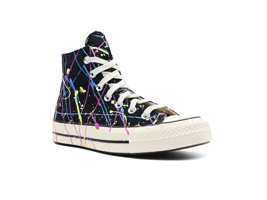 CONVERSE CHUCK TAYLOR 70 PAINT SPLATTER BLACK