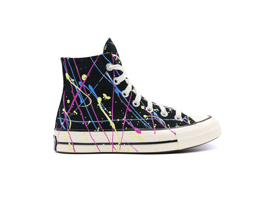 CONVERSE CHUCK TAYLOR 70 PAINT SPLATTER BLACK