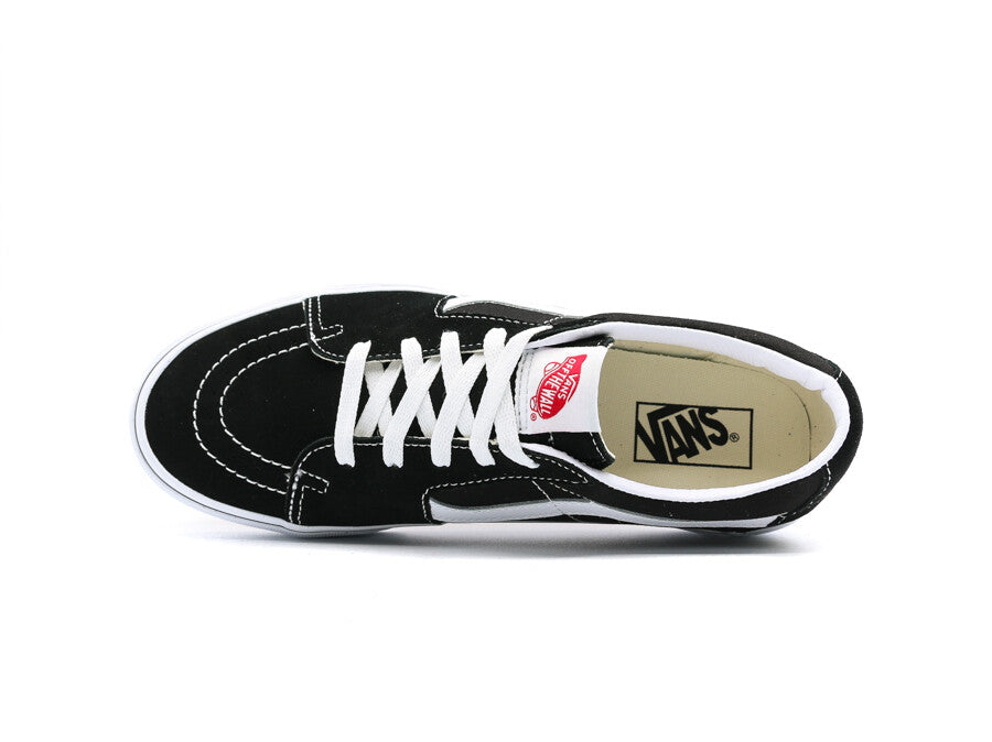 VANS UA SK8-LOW BLACK TRUE WHITE