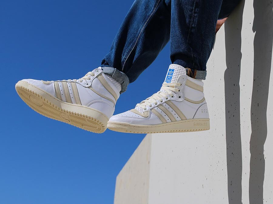 ADIDAS TOP TEN WHITE