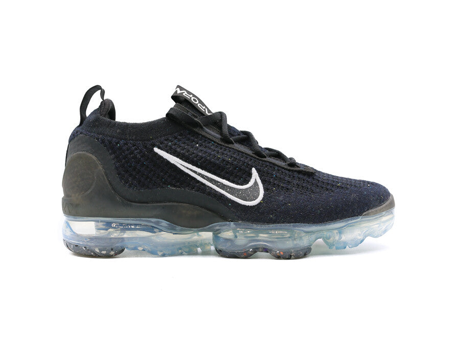 NIKE AIR VAPOR MAX 2021 FLYKNIT BLACK WHITE METALL
