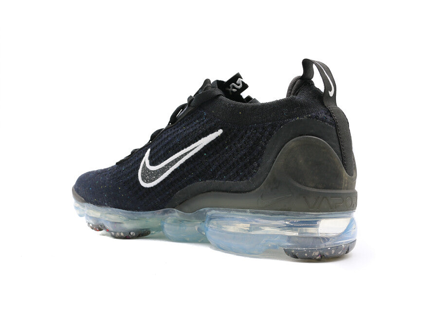 NIKE AIR VAPOR MAX 2021 FLYKNIT BLACK WHITE METALL
