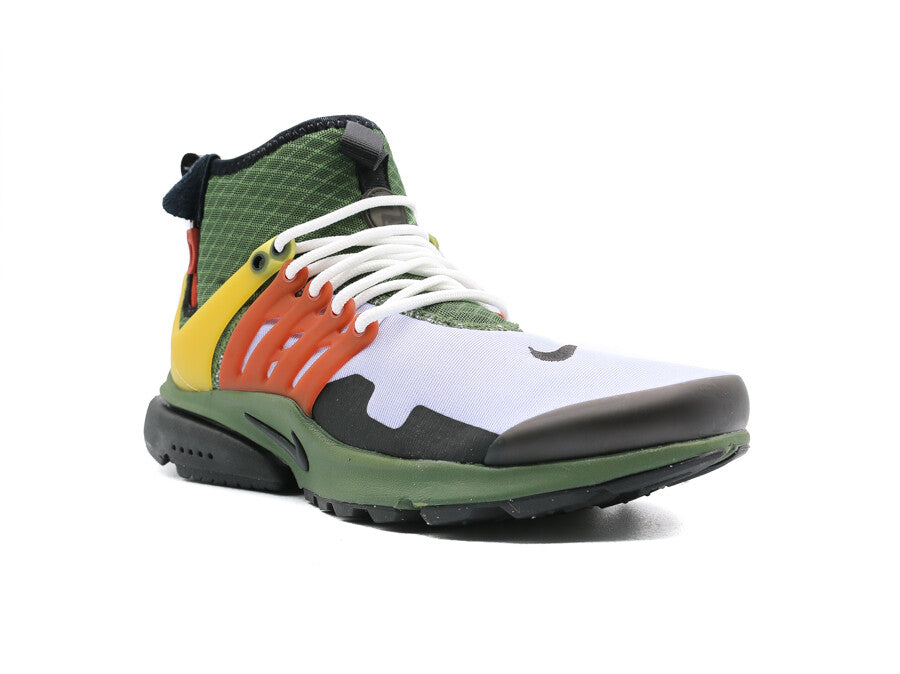 NIKE AIR PRESTO MID UTILITY CARBON GREEN BLACK