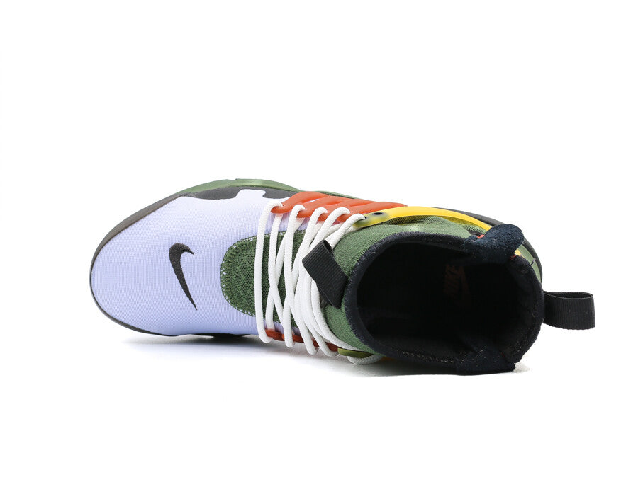 NIKE AIR PRESTO MID UTILITY CARBON GREEN BLACK