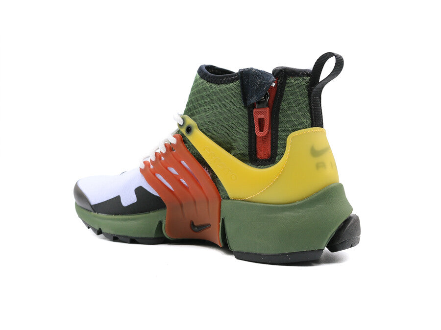 NIKE AIR PRESTO MID UTILITY CARBON GREEN BLACK