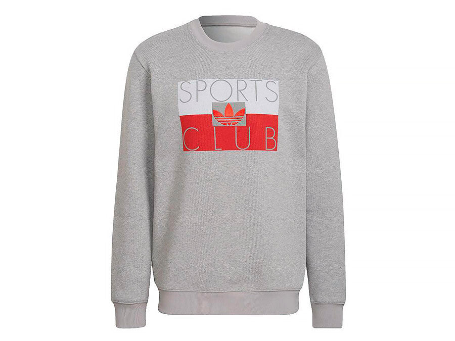 SUDADERA ADIDAS SPORTS CLUB CREW GREY