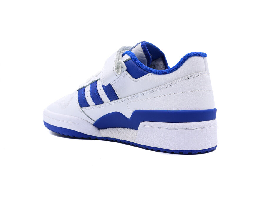 ADIDAS FORUM LOW WHITE WHITE BLUE