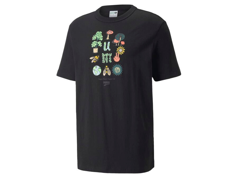 CAMISETA PUMA DOWNTOWN GRAPHIC TEE BLACK