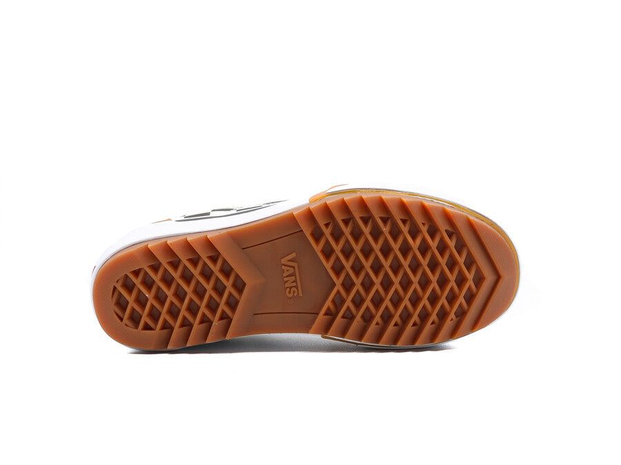 VANS UA SK8-HI STACKED CHECKERBOARD MULTI-TRUE WHI