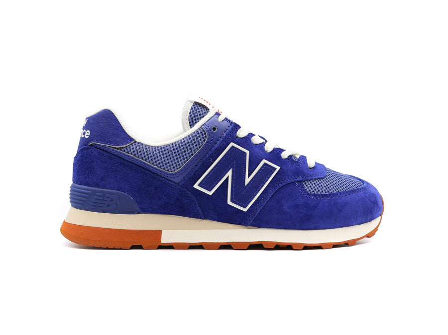 NEW BALANCE 574 BOSTON RED BRICK VICTORIA BLUE
