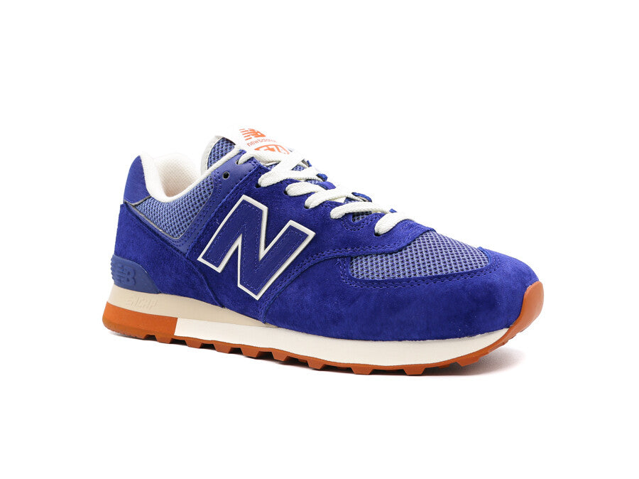 NEW BALANCE 574 BOSTON RED BRICK VICTORIA BLUE