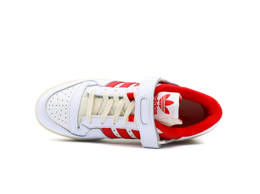 ADIDAS FORUM 84 LOW WHITE RED