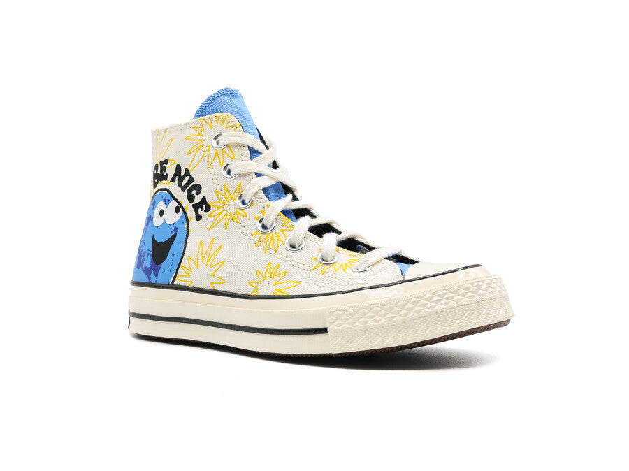 CONVERSE CHUCK 70 BE NICE FLORAL UNIVBLUE AMARILLO