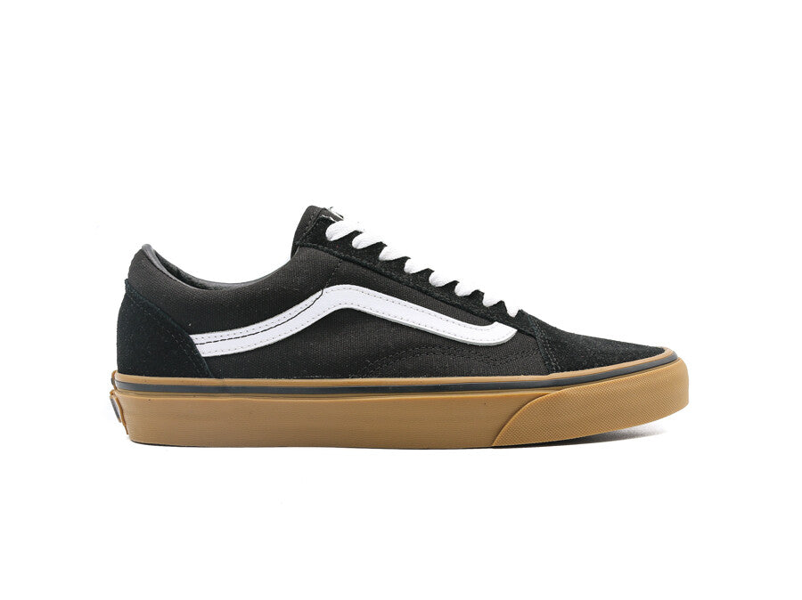 VANS UA OLD SKOOL GUM SOLE GUM SOLE BLACK