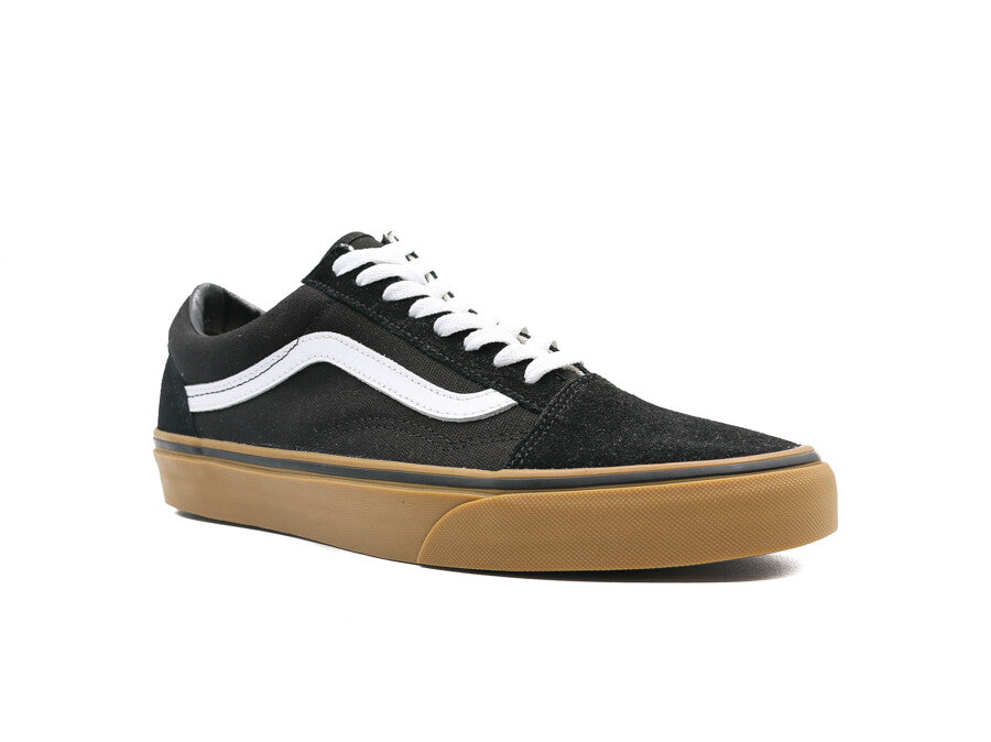 VANS UA OLD SKOOL GUM SOLE GUM SOLE BLACK