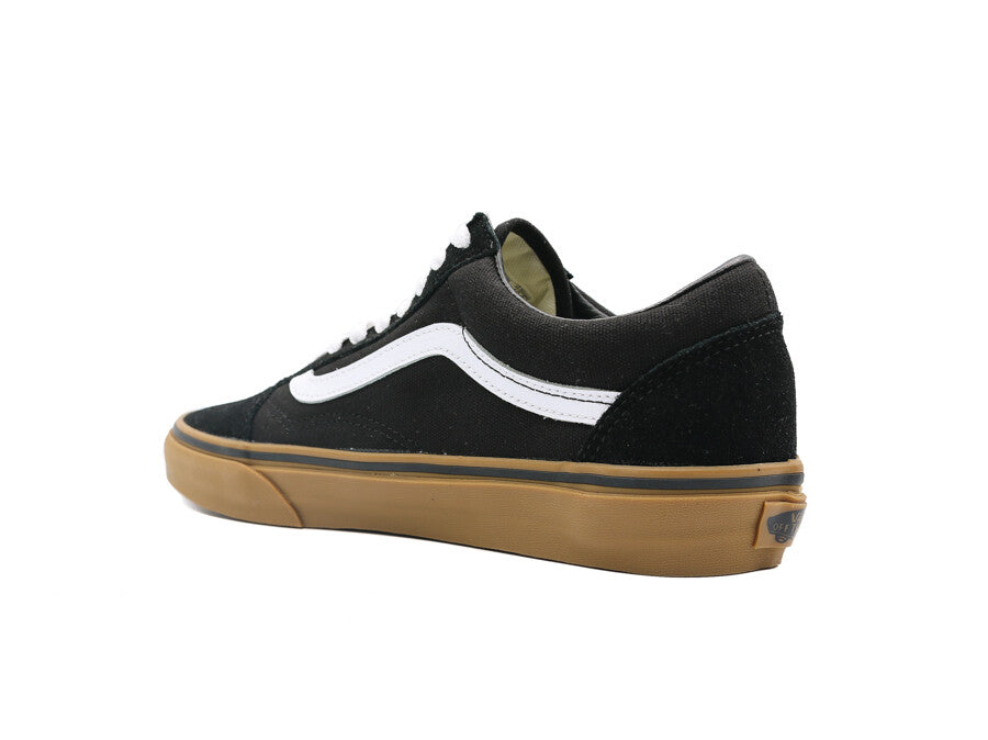 VANS UA OLD SKOOL GUM SOLE GUM SOLE BLACK
