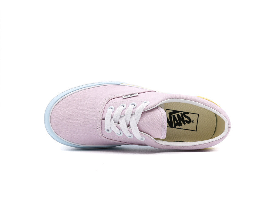 VANS UA ERA STACKED PASTEL MULTI-TRUE WHITE