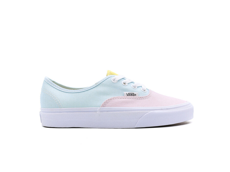 VANS UA AUTHENTIC PASTEL BLOCK MULTI-TRUE WHITE