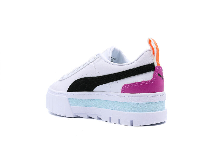 PUMA MAYZE LTH WMNS WHITE- BLACK