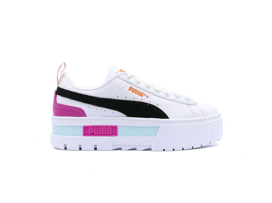 PUMA MAYZE LTH WMNS WHITE- BLACK