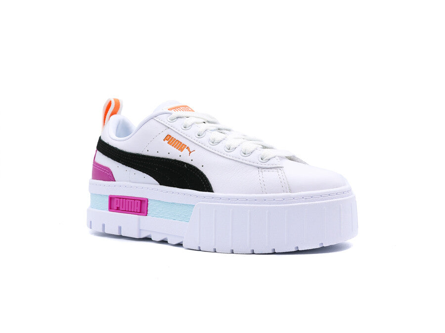 PUMA MAYZE LTH WMNS WHITE- BLACK