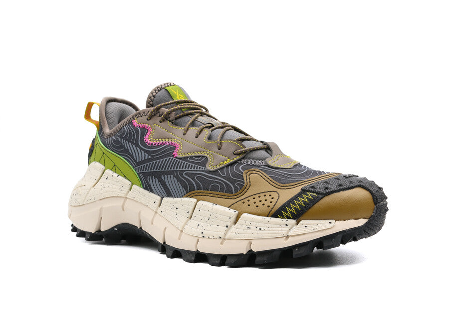 REEBOK ZIG KINETICA II EDGE PURPLE GREY