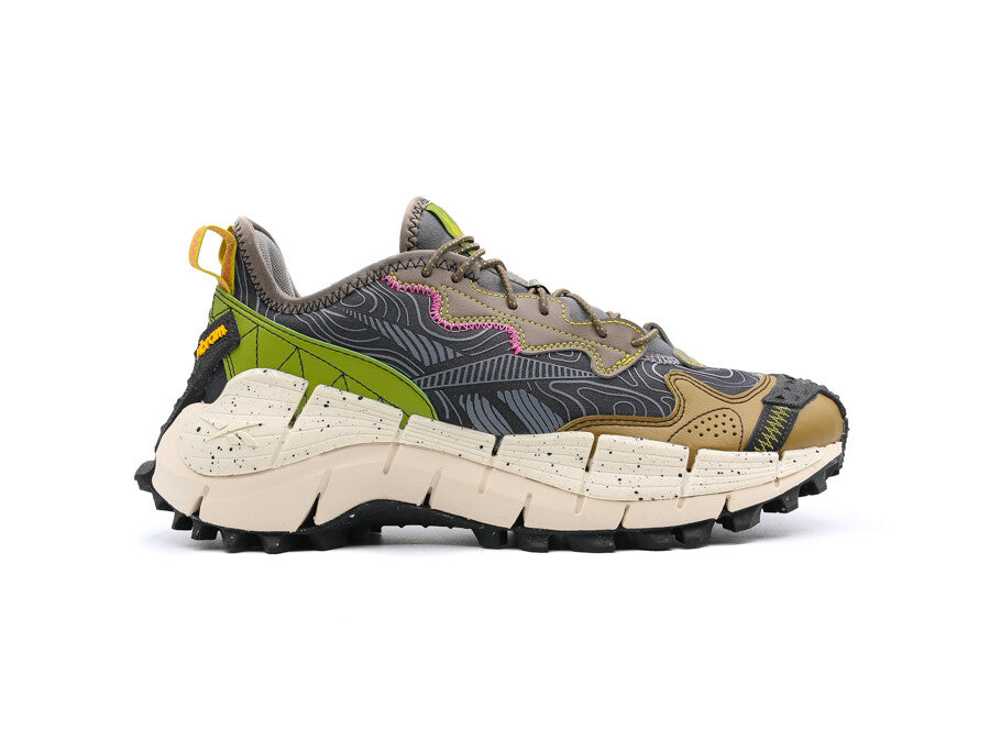 REEBOK ZIG KINETICA II EDGE PURPLE GREY