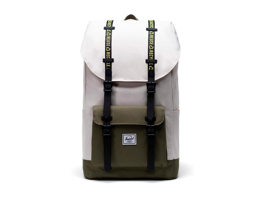 MOCHILA HERSCHEL LITTLE AMERICA GREEN ECO