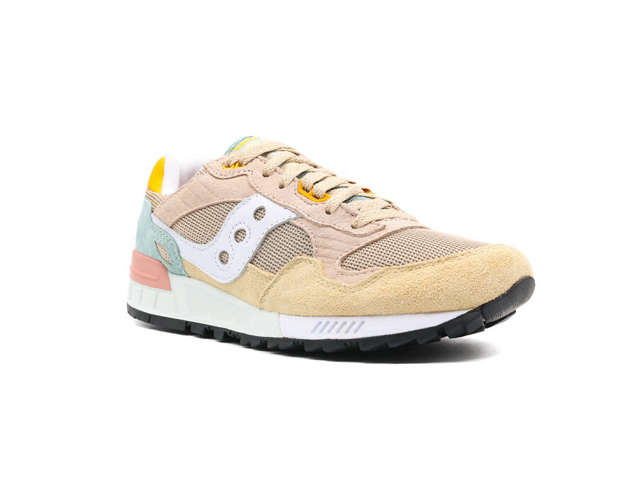 SAUCONY SHADOW 5000 - WHITE-BEIGE
