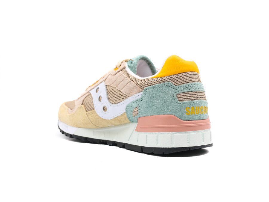 SAUCONY SHADOW 5000 - WHITE-BEIGE