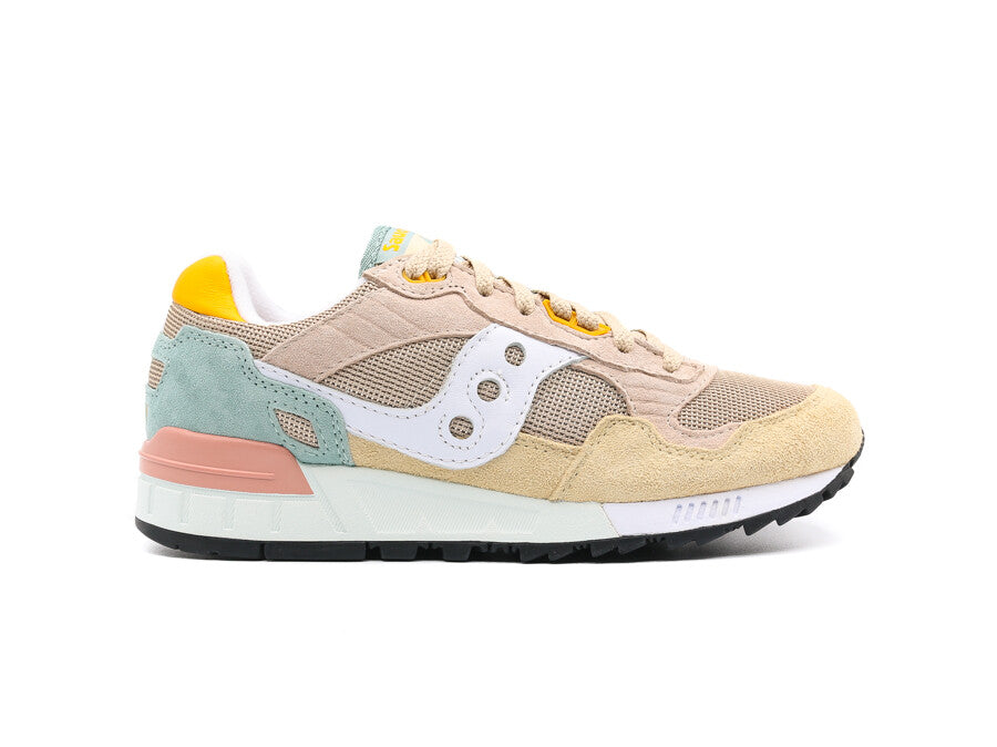 SAUCONY SHADOW 5000 - WHITE-BEIGE