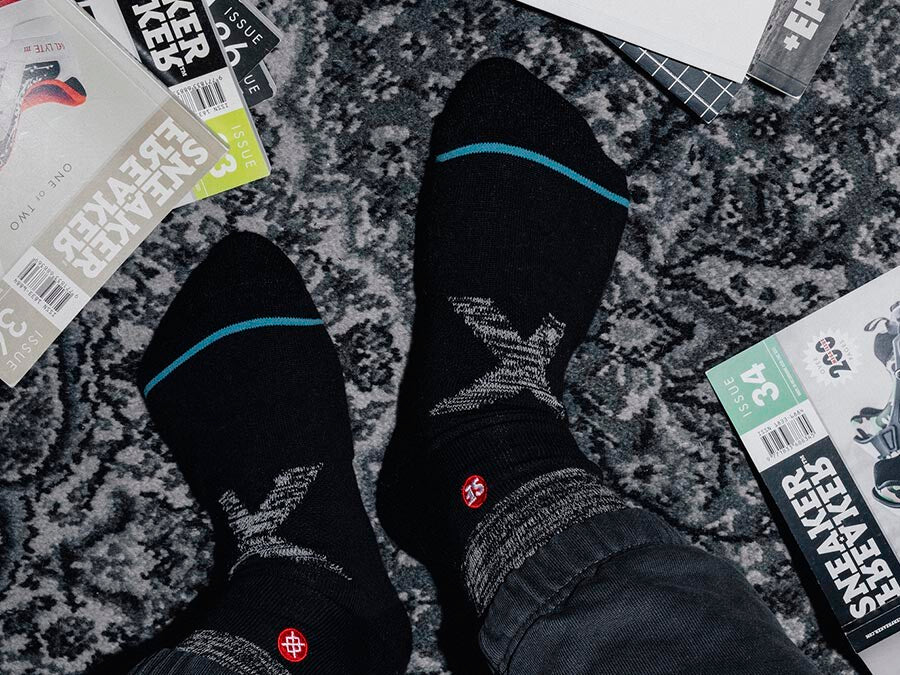 CALCETINES STANCE SNEAKER FREAKER PATCH