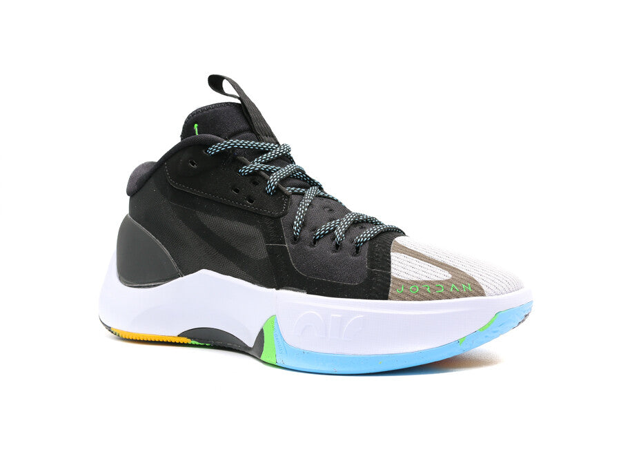 JORDAN ZOOM SEPARATE BLACK GREEN STRIKE