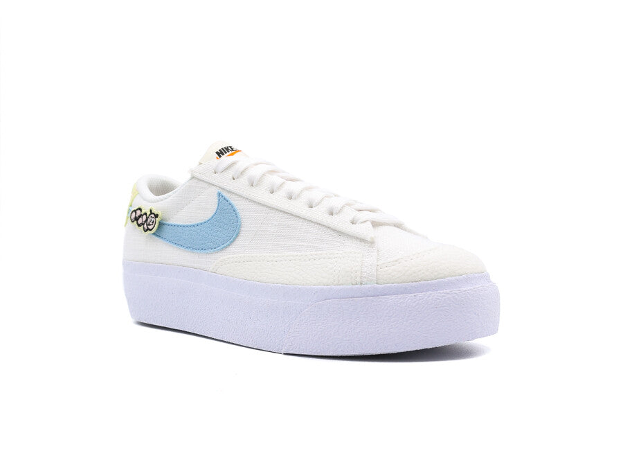 NIKE BLAZER LOW PLATFORM NEXT NATURE WHITE - BOARD